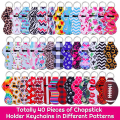 Shynek lip balm holder neoprene close-up shows soft, flexible material for daily use
