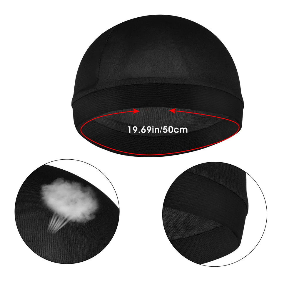 Sibba outside-seamed wave cap closeup highlighting smooth fabric.