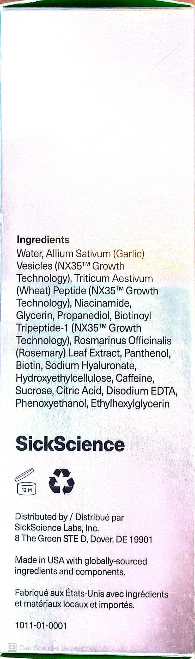SickScience PowerCycle exosome serum in daily routine setup for morning or night use