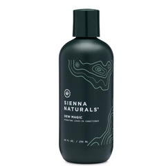 Sienna Naturals Dew Magic Leave-In bottle delivers lightweight hydration for curls.