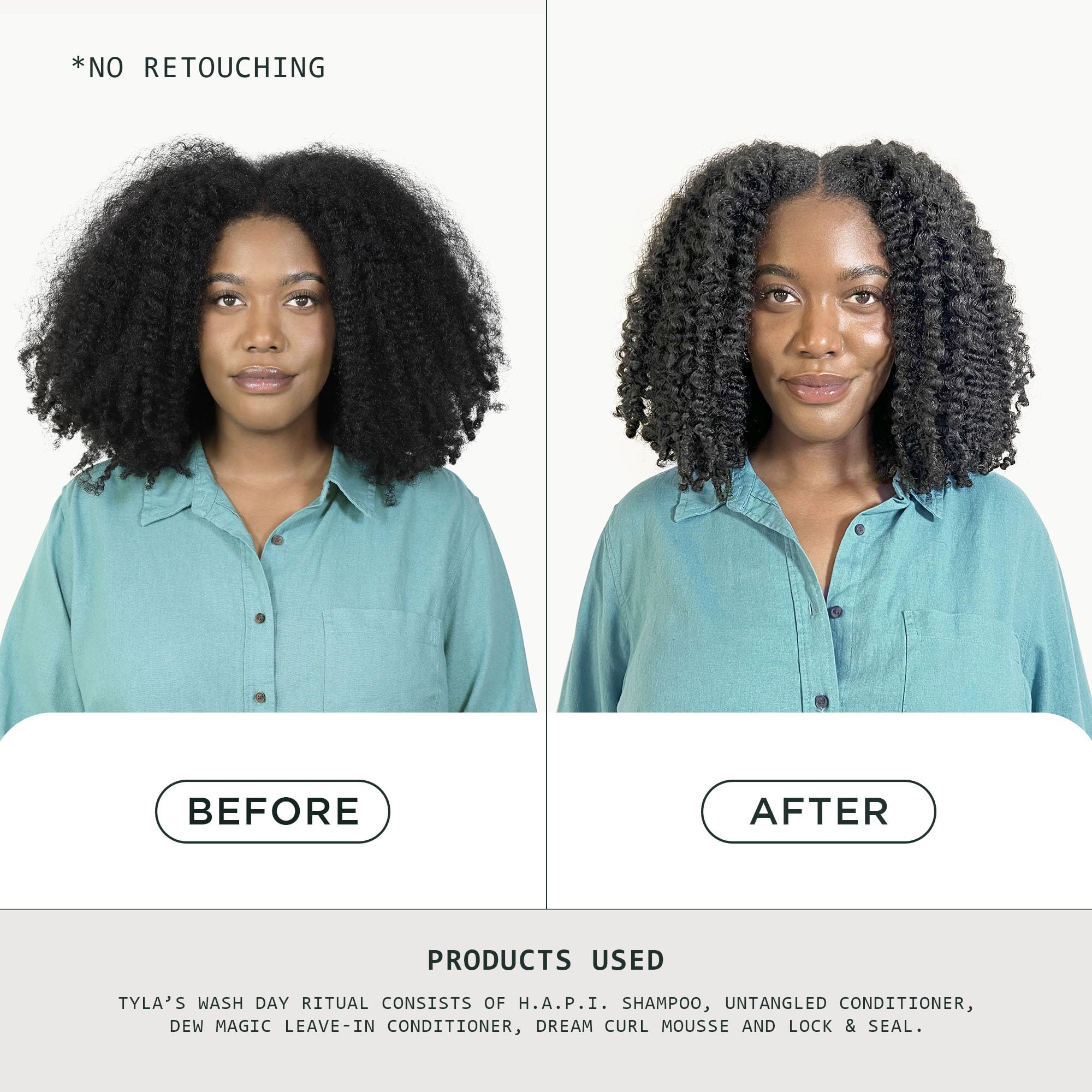 Sienna Naturals Dew Magic Leave-In bottle highlights healthy shine without buildup.