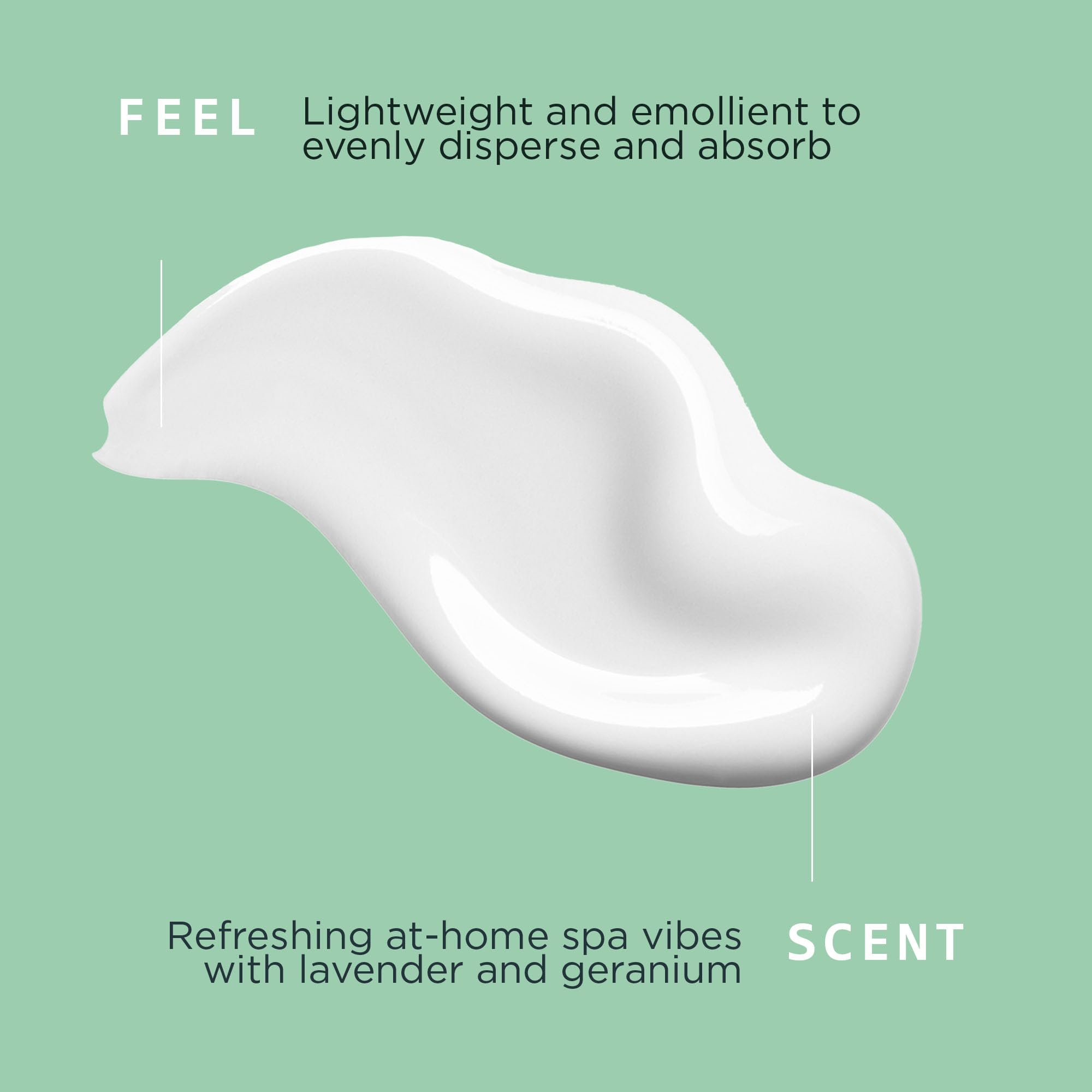 Sienna Naturals Dew Magic Leave-In on hand shows smooth application and non-greasy feel.
