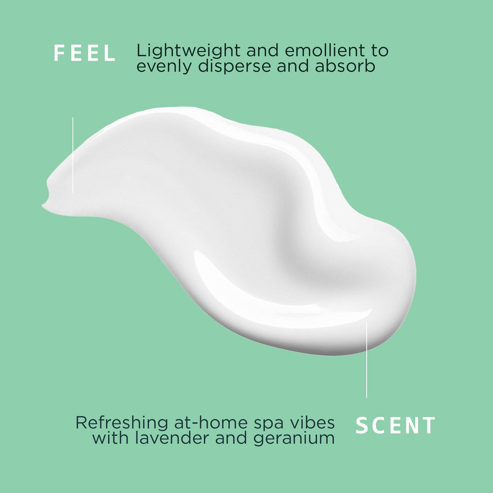 Sienna Naturals Dew Magic Leave-In on hand shows smooth application and non-greasy feel.