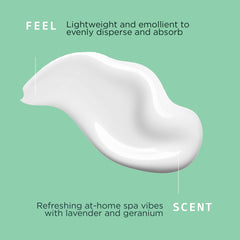 Sienna Naturals Dew Magic Leave-In on hand shows smooth application and non-greasy feel.