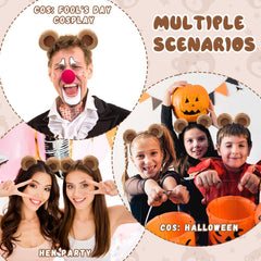 Sightor adjustable bear ears headband keeps style flexible for photos