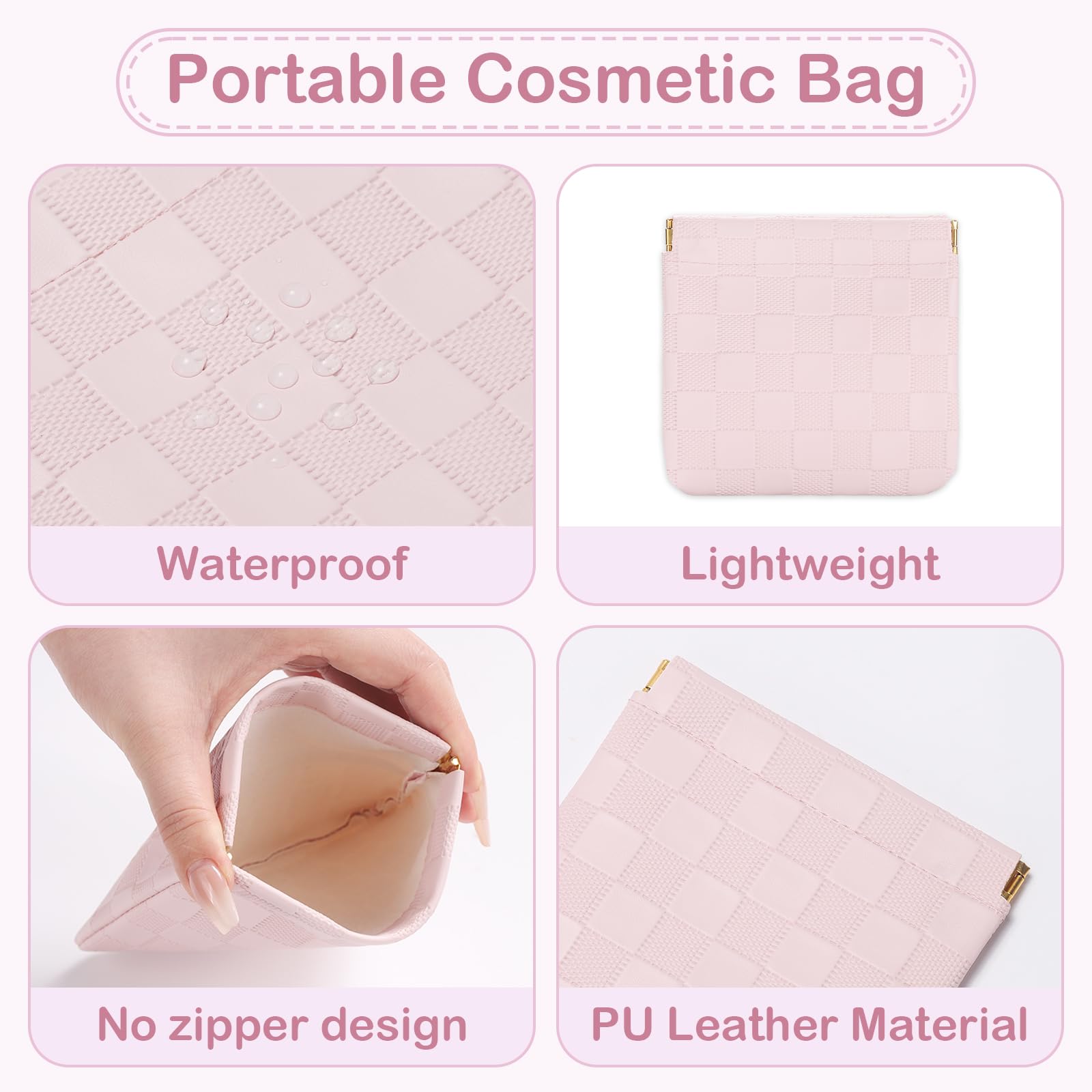 Sightor compact 11.5 x 12 cm pouch fits purses