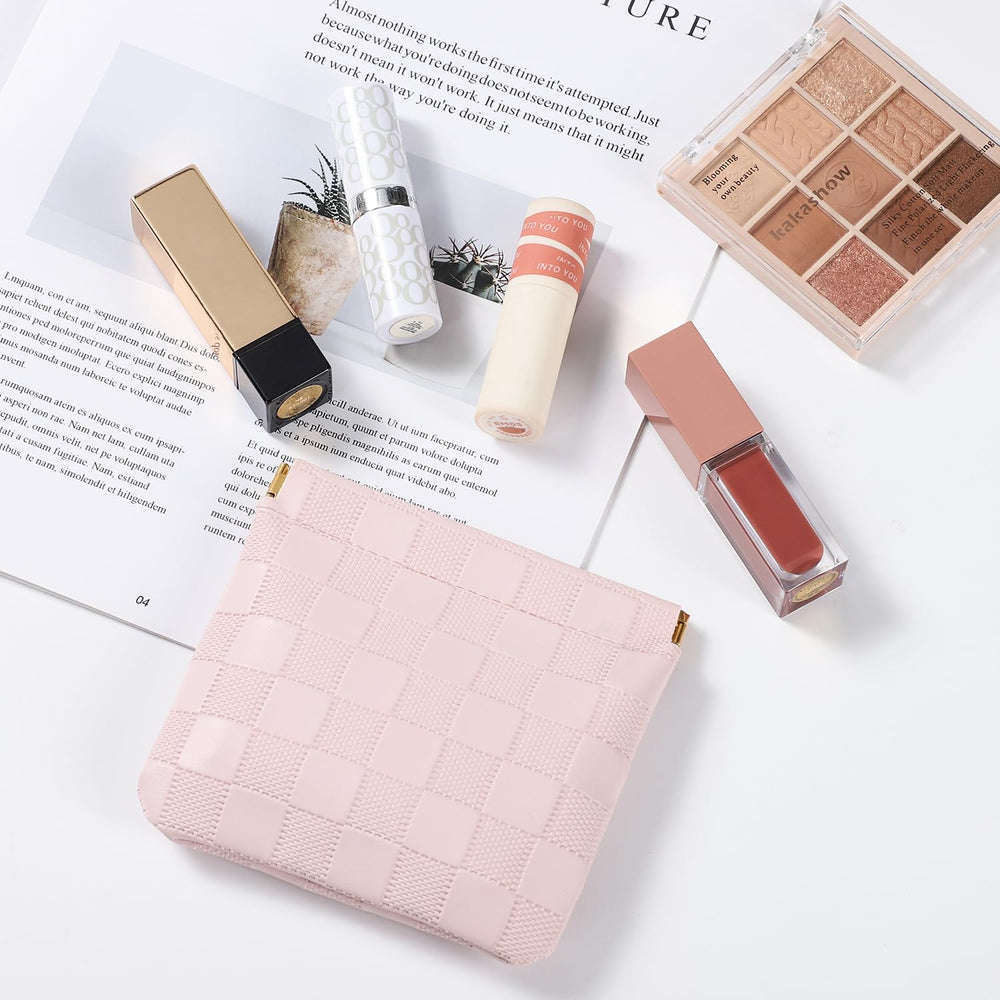 Sightor premium PU leather mini makeup bag with soft touch