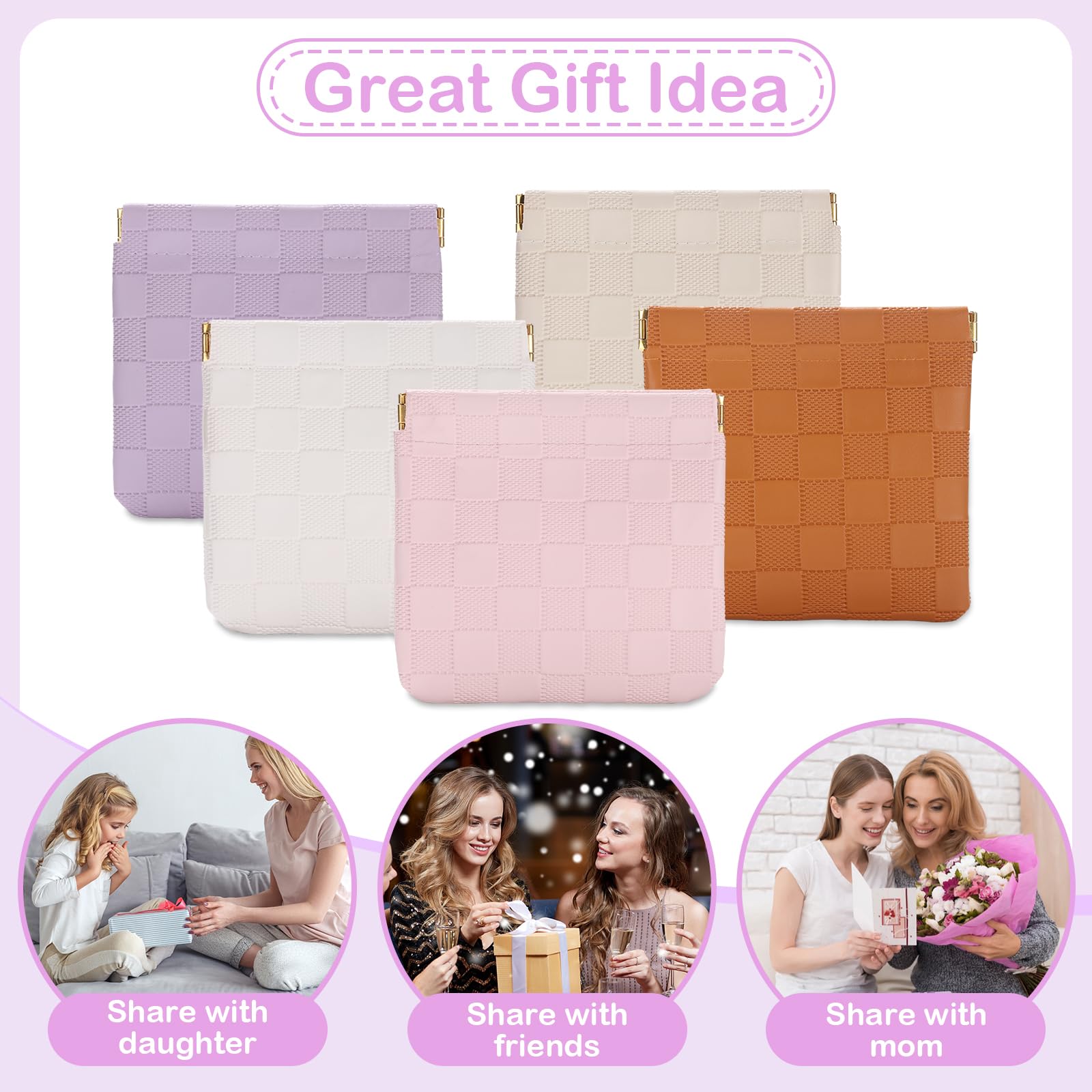 Sightor waterproof mini cosmetic bag protects contents and cleans easily