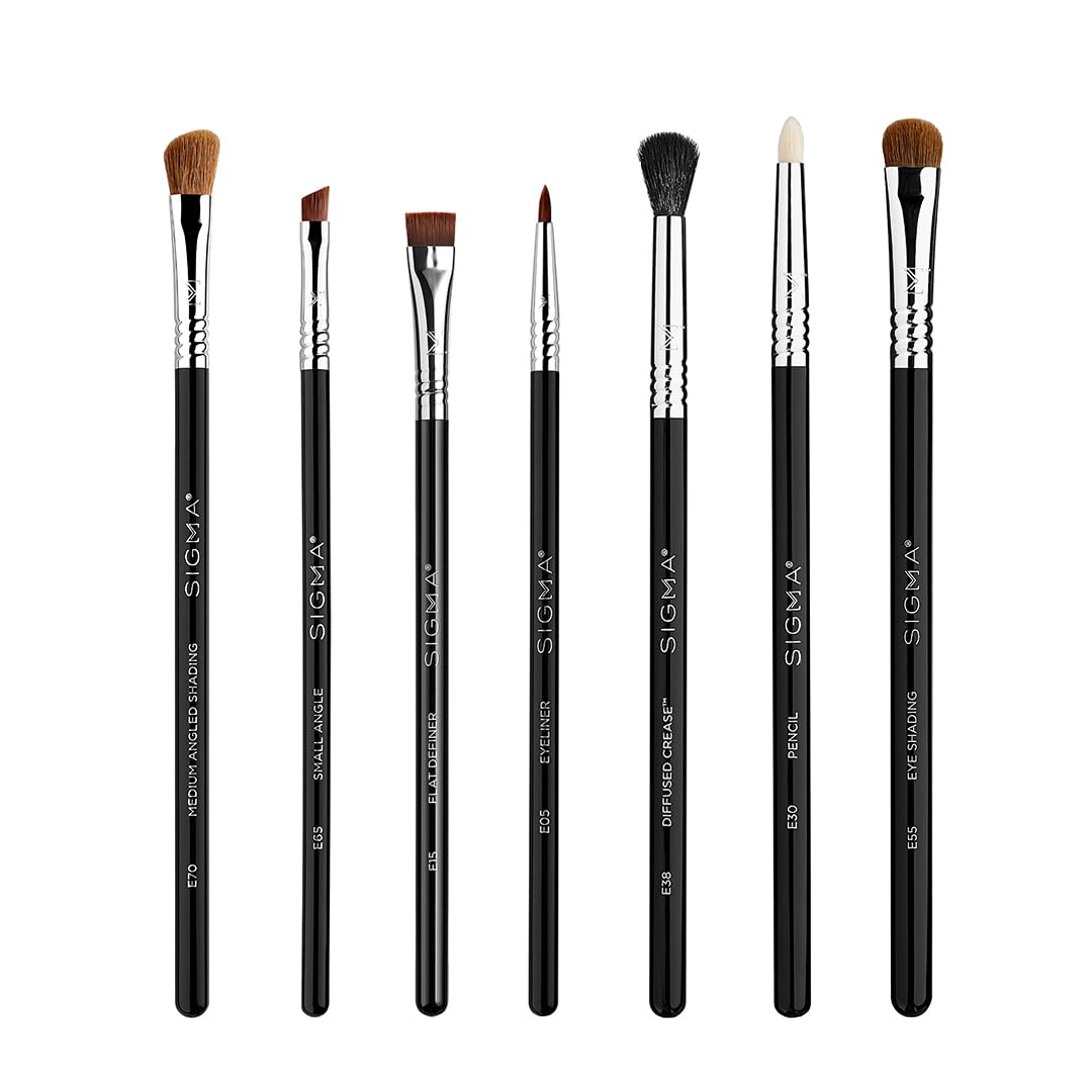 Sigma Beauty Basic Eye Brush Set E30 pencil for precise lower-lid placement
