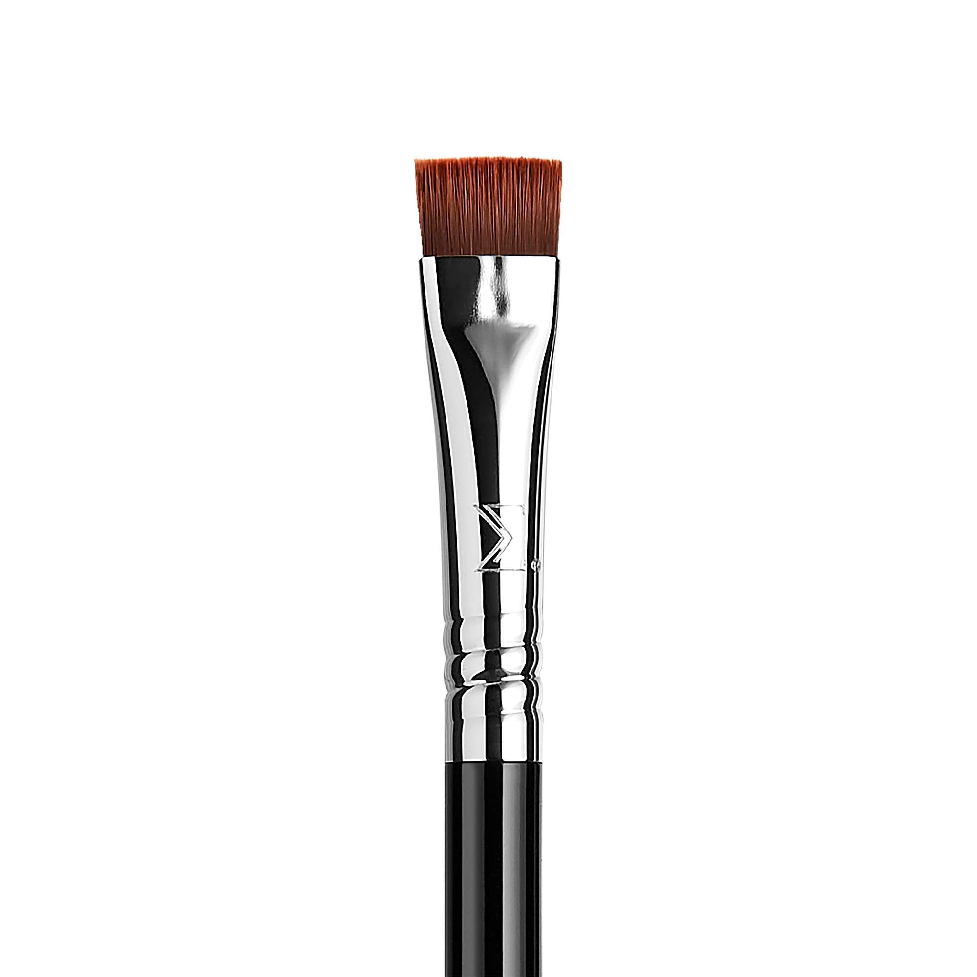 Sigma Beauty E15 close-up bristles showing ultra-soft synthetic fibers for gentle precision.