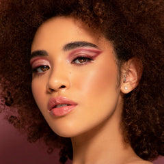 Sigma Beauty E45 brush for precise crease diffusion and contour.