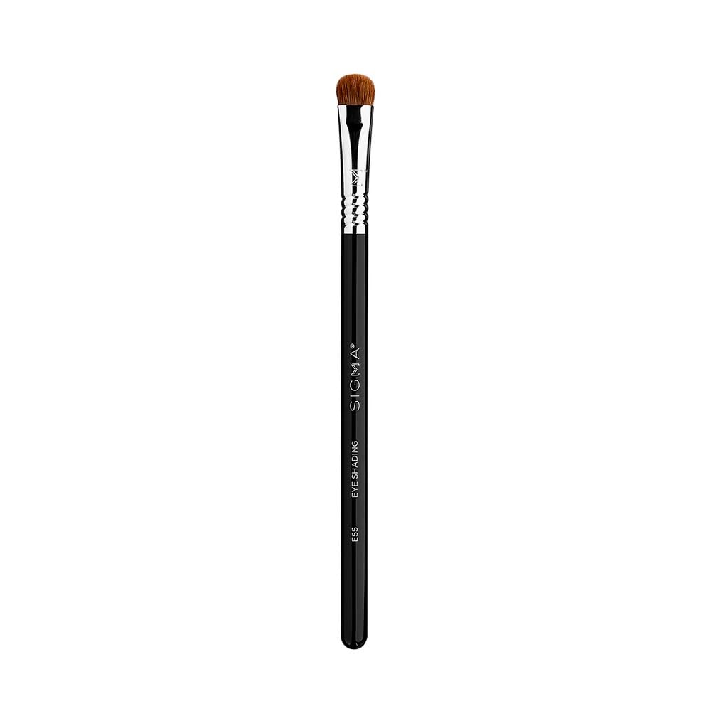 Sigma Beauty E55 handle close-up highlights waterproof construction for durable daily use.