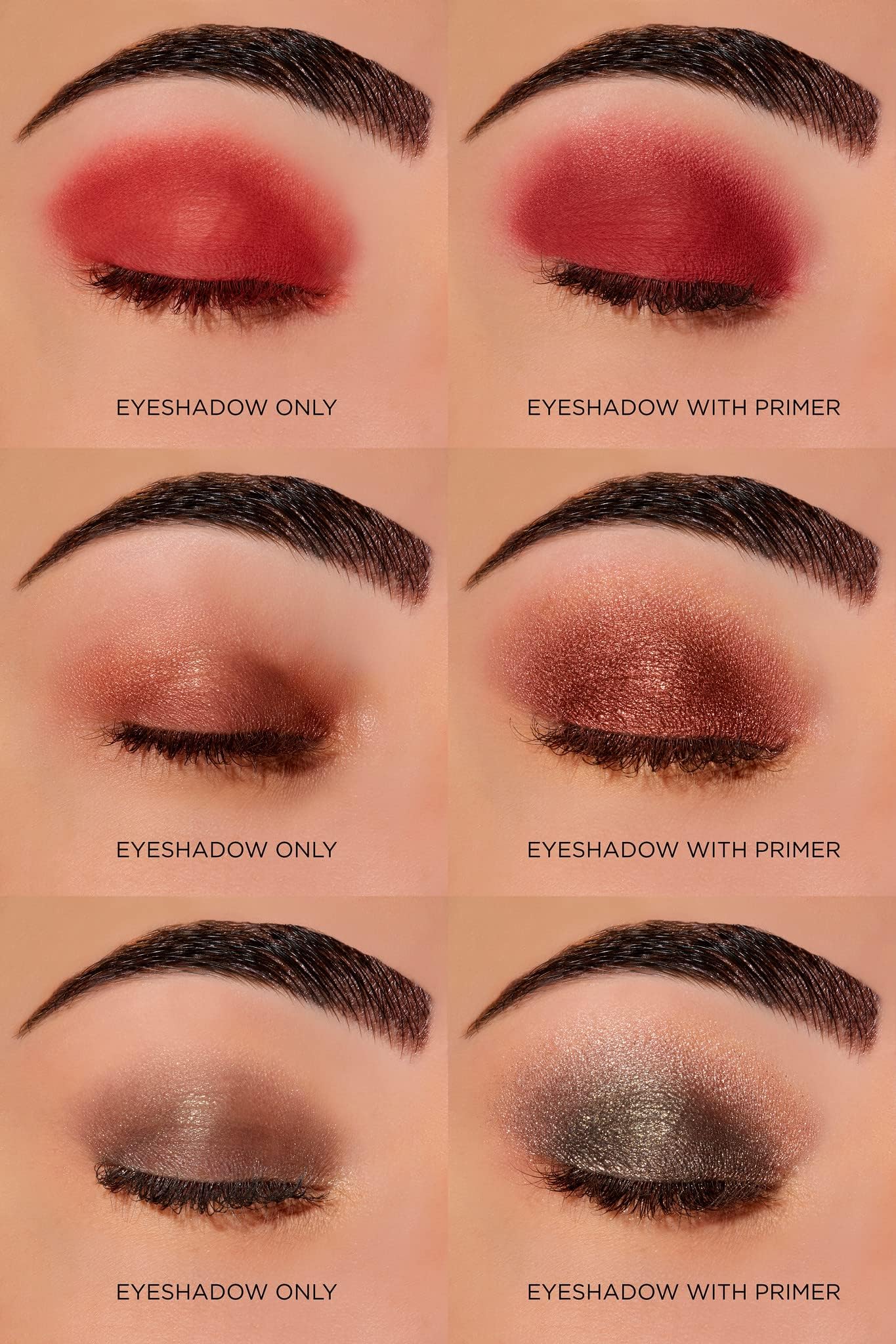 Sigma Beauty Eyeshadow Primer Base on eyelid for even base pre-shadow.