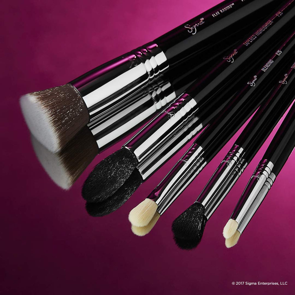 SIGMA Beauty Most Wanted blending brush for seamless eye makeup transitions.