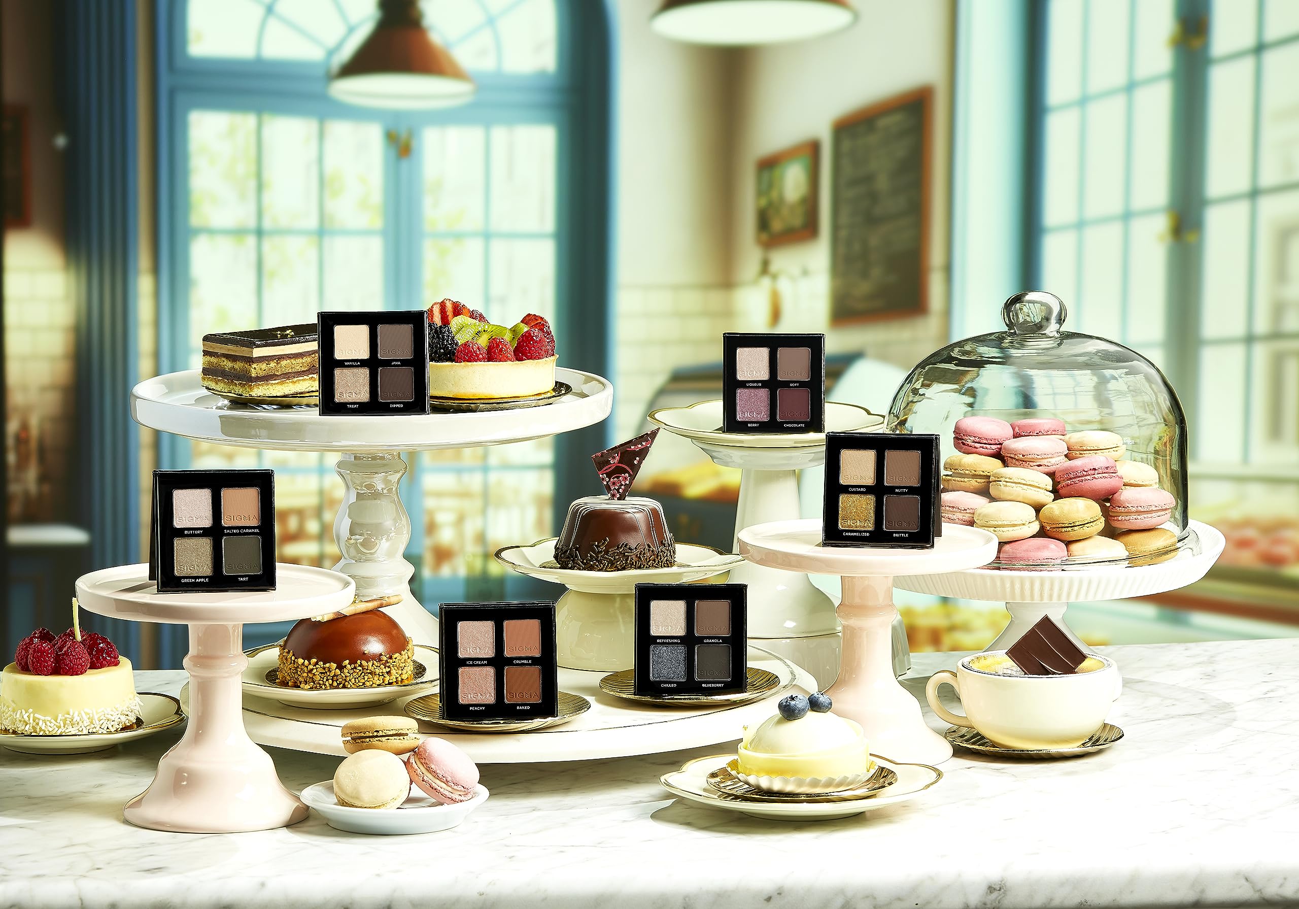 Sigma Beauty Tiramisu palette comes in vegan, cruelty-free, clean beauty standards.