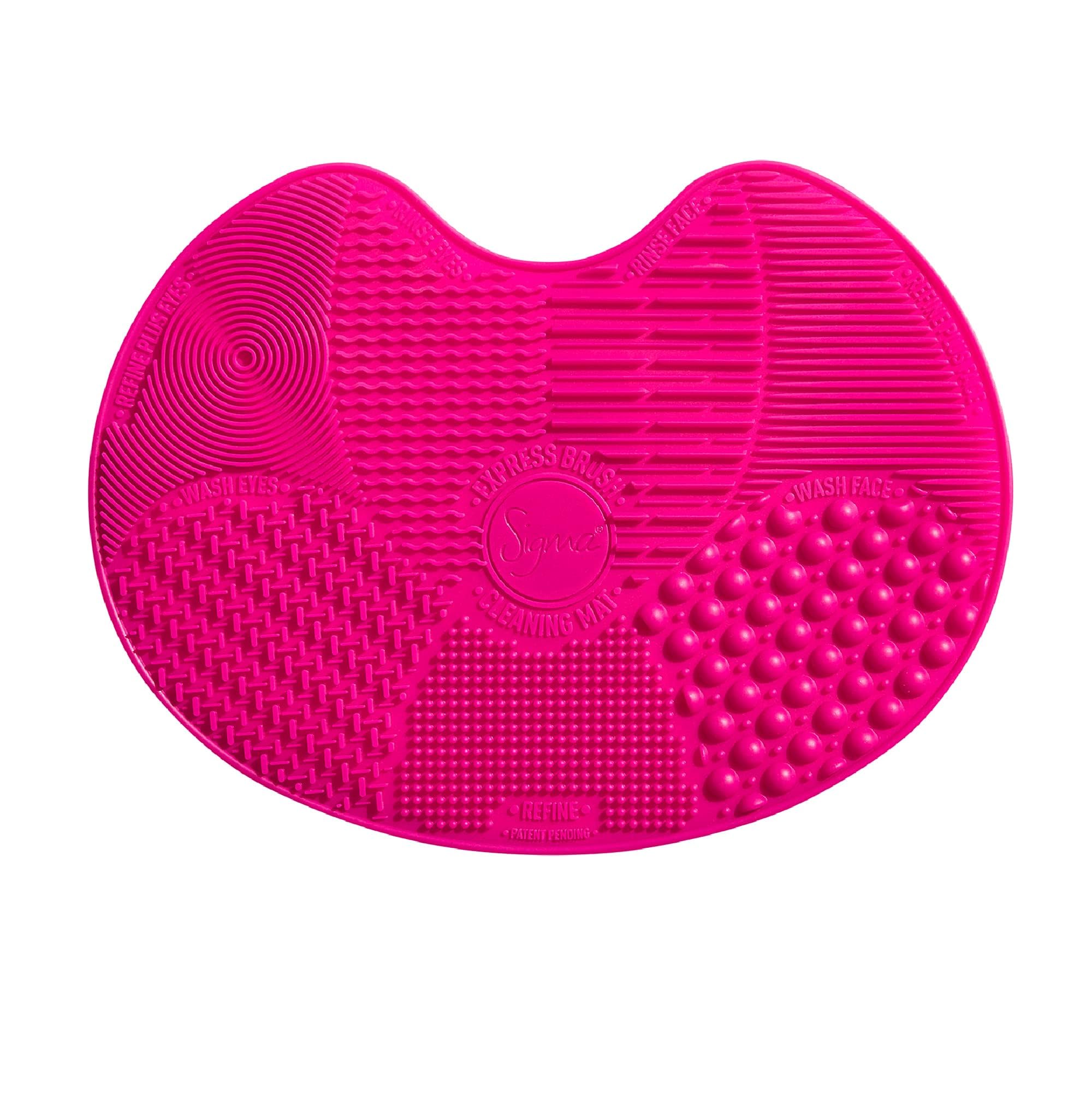 Sigma Spa Express Mat rosado para limpieza diaria de brochas