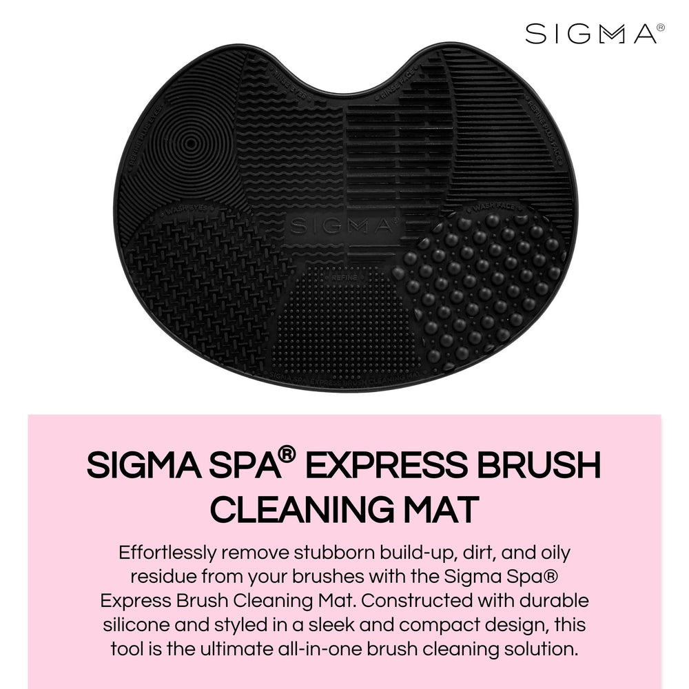 Sigma Spa Express mat suction cups securing to surface during cleaning