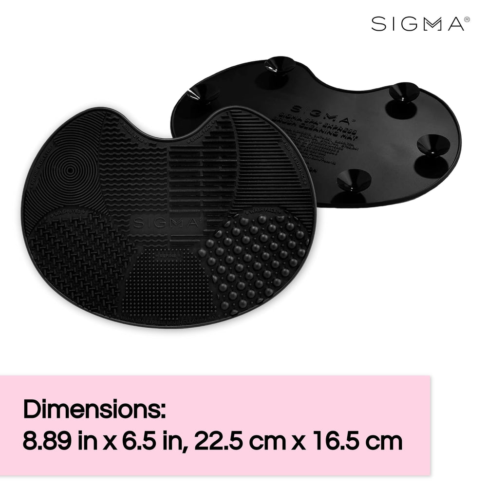 Sigma Spa Express mat packaged for travel kits and on-the-go use