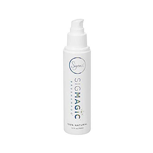 Sigmagic Brushampoo cleans brushes with non-oily residue for next use
