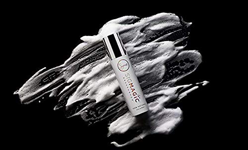 Sigmagic Brushampoo label highlights fragrance-free, paraben-free formulation