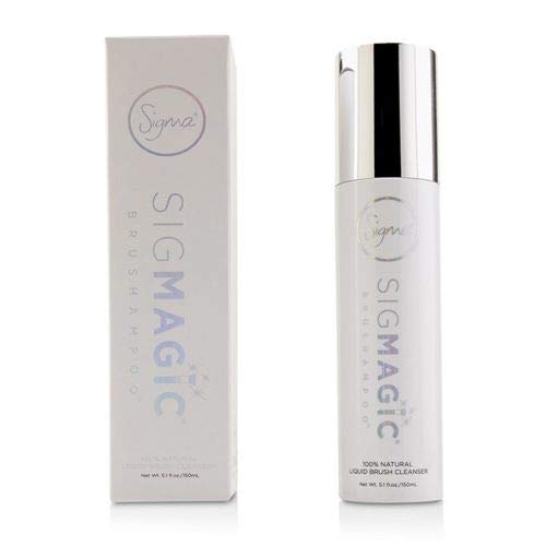 Sigmagic Brushampoo creates rich lather to remove pigment from bristles