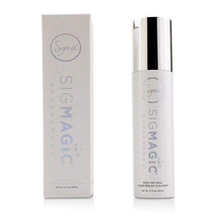 Sigmagic Brushampoo creates rich lather to remove pigment from bristles