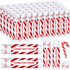 Siifert Christmas lip balm 50-pack with peppermint scent for gifting
