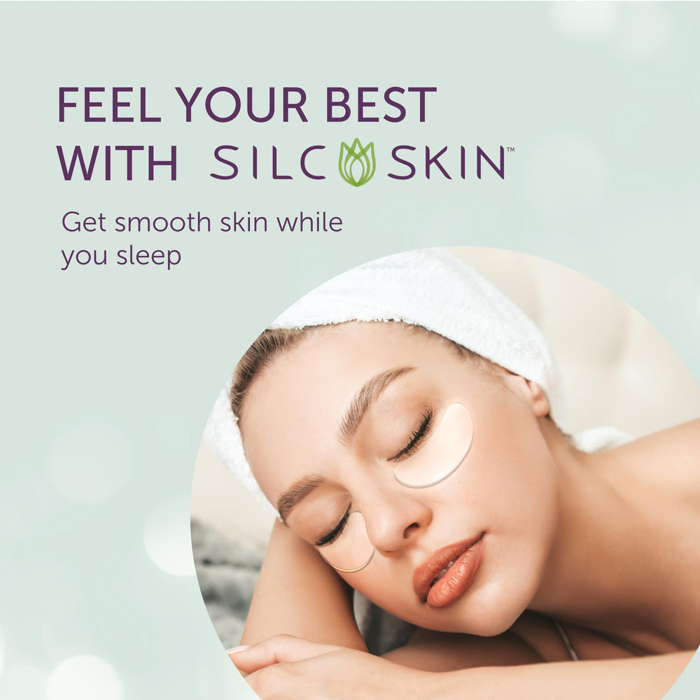 SilcSkin Eye Pads produce smoother-looking under-eye skin with hydration.