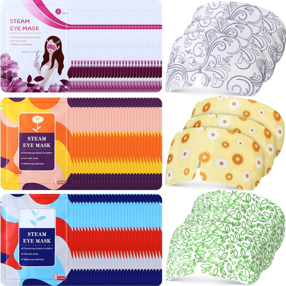 Silicherry steam eye mask lavender style pack for relaxation and gentle eye refresh