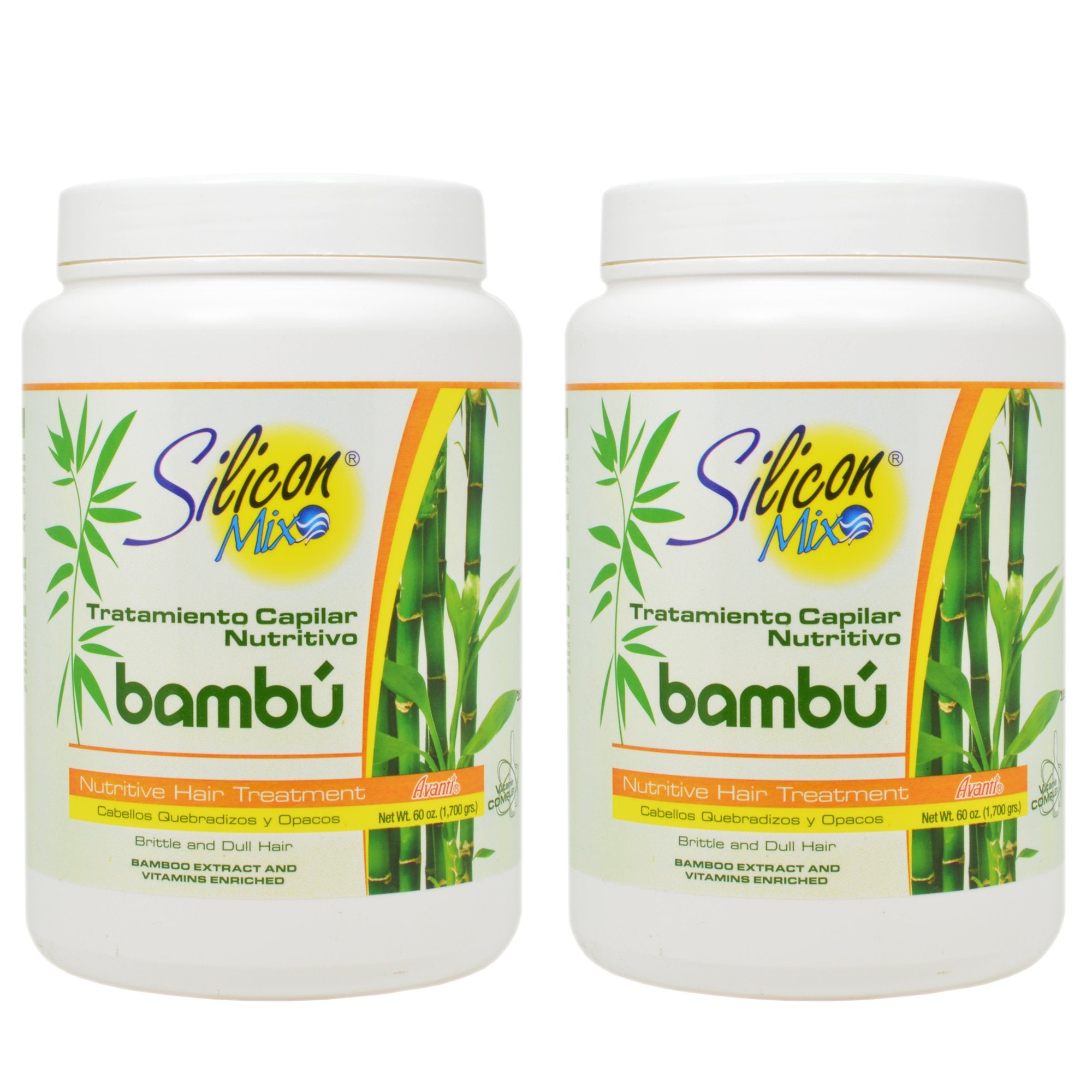 Silicon Mix Bambu hair treatment bottle nourishes and detangles for smoother hair