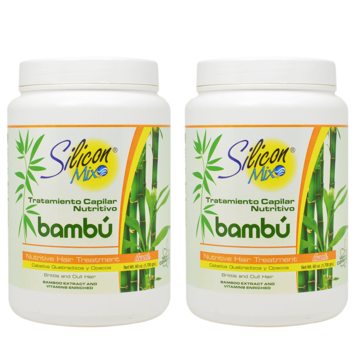 Silicon Mix Bambu hair treatment bottle nourishes and detangles for smoother hair