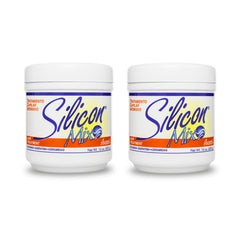 Silicon Mix Treatment 16oz bottle, 2-pack, boosts shine and improves manageability after washing.