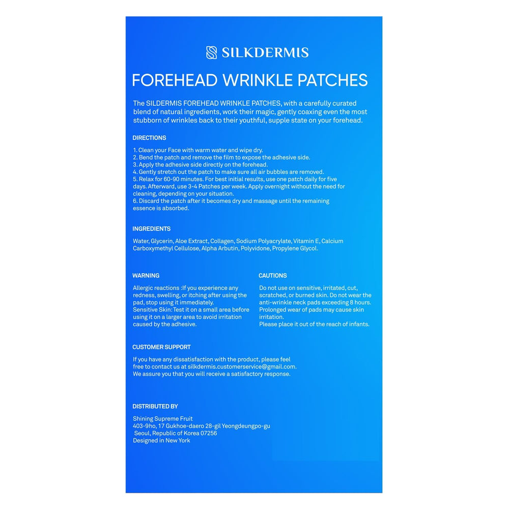 SILKDERMIS on-face-view highlights subtle, natural-looking forehead refinement.