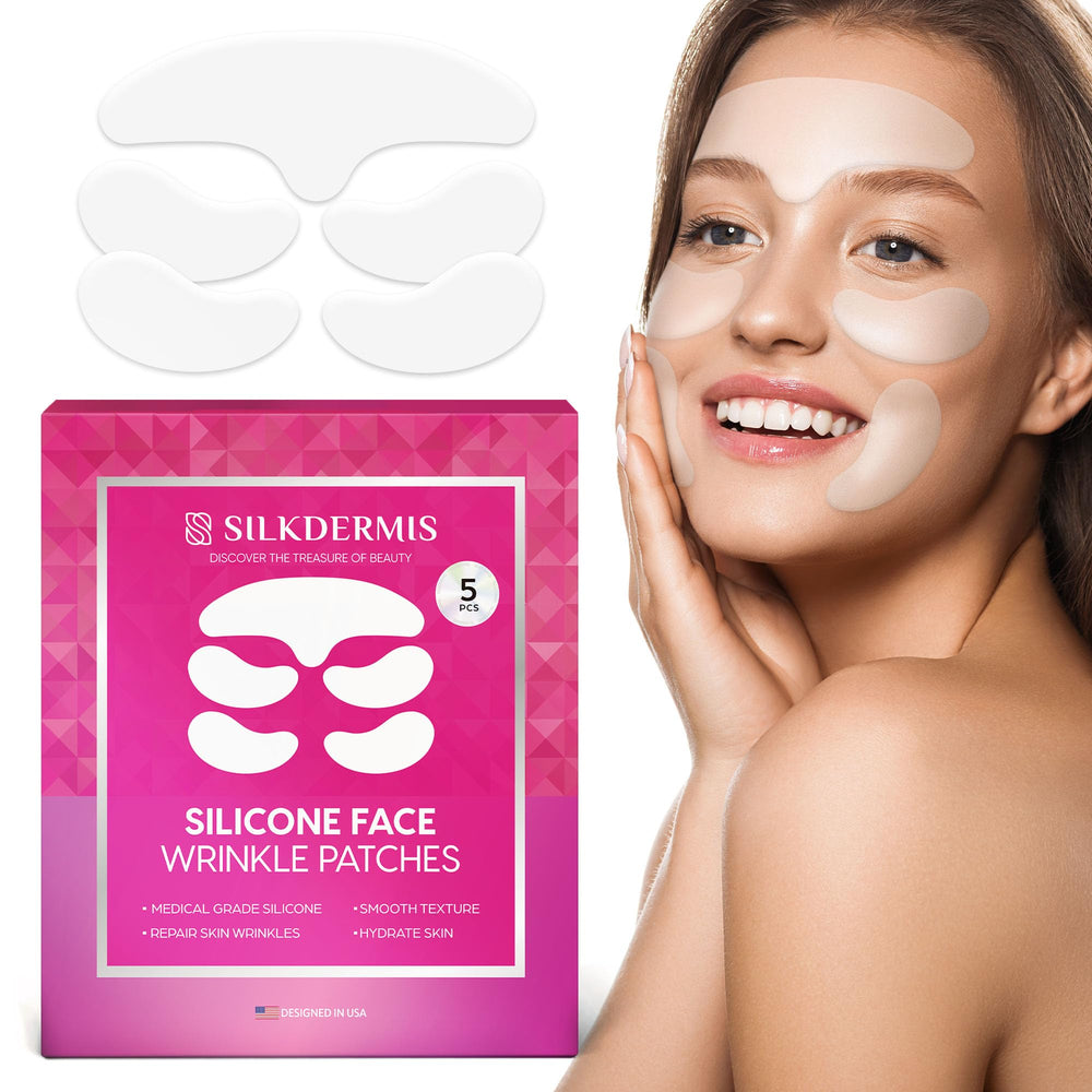 SILKDERMIS forehead wrinkle patch tackles forehead lines overnight