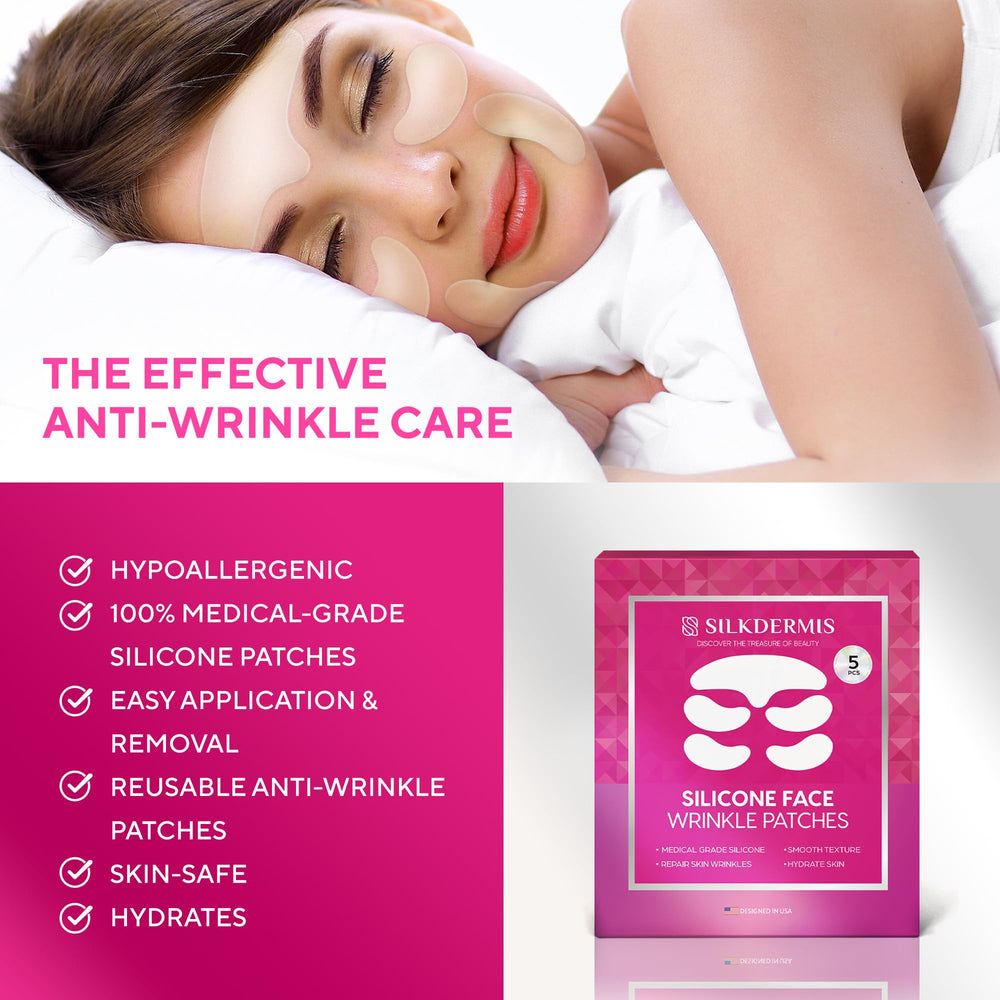 SILKDERMIS under-eye patch smooths fine lines for refreshed eyes