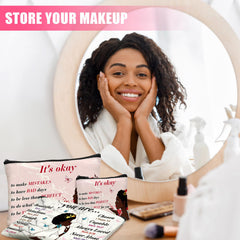 Silkfly large cosmetic bag showcases generous size for full makeup kits