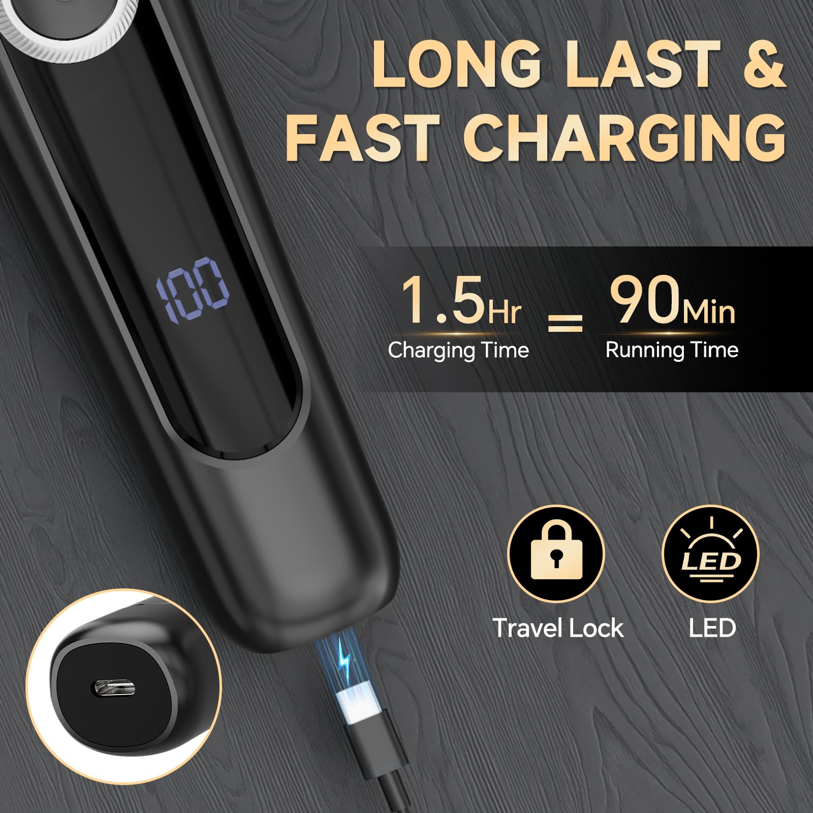 SilkGlow electric shaver delivers smooth close shave for face and neck.
