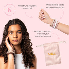 Silkie x4 set no damage hair care with silk glide and snag reduction