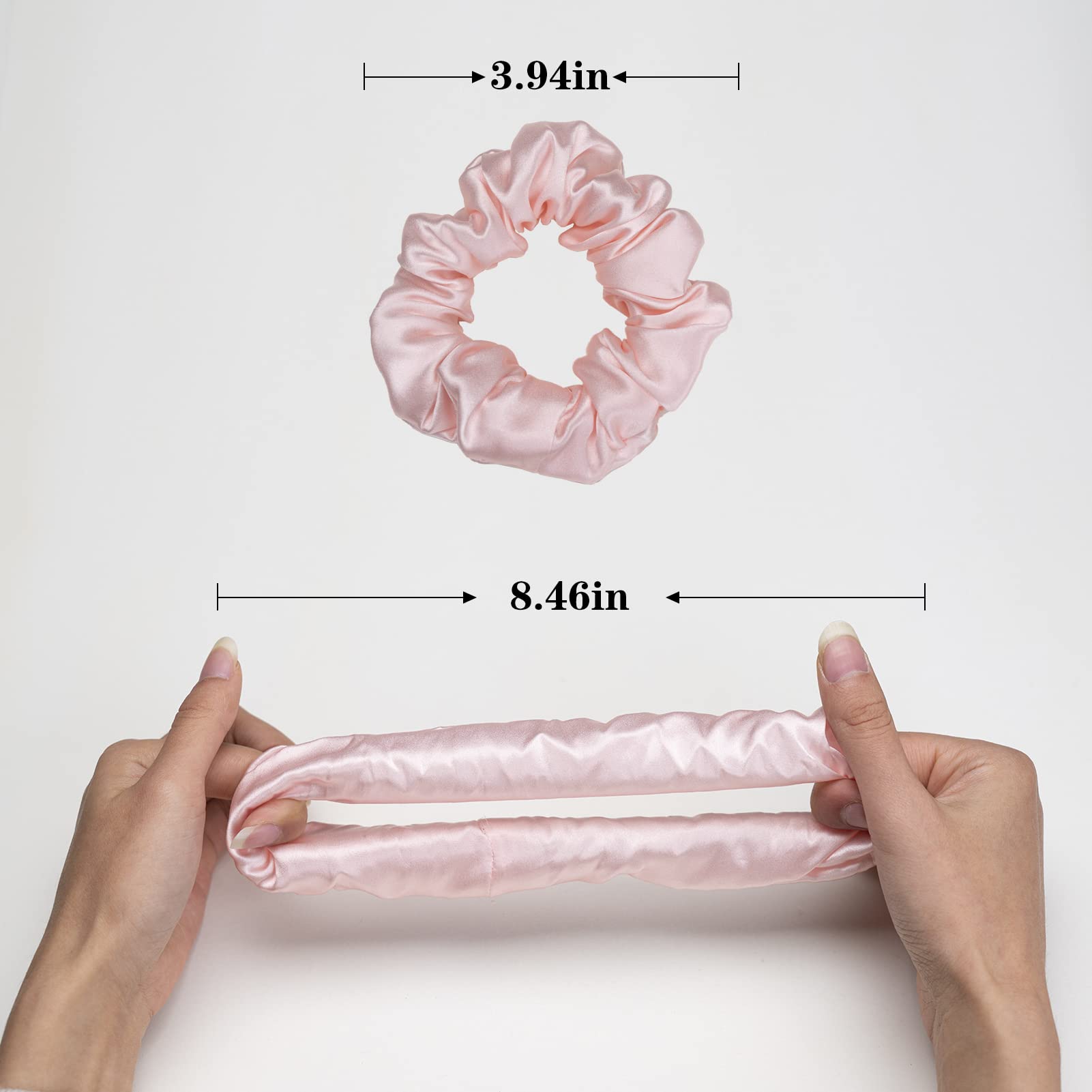 Silmer Silk Scrunchies Colors-Variety-Pack offers mood-matching accessory options.