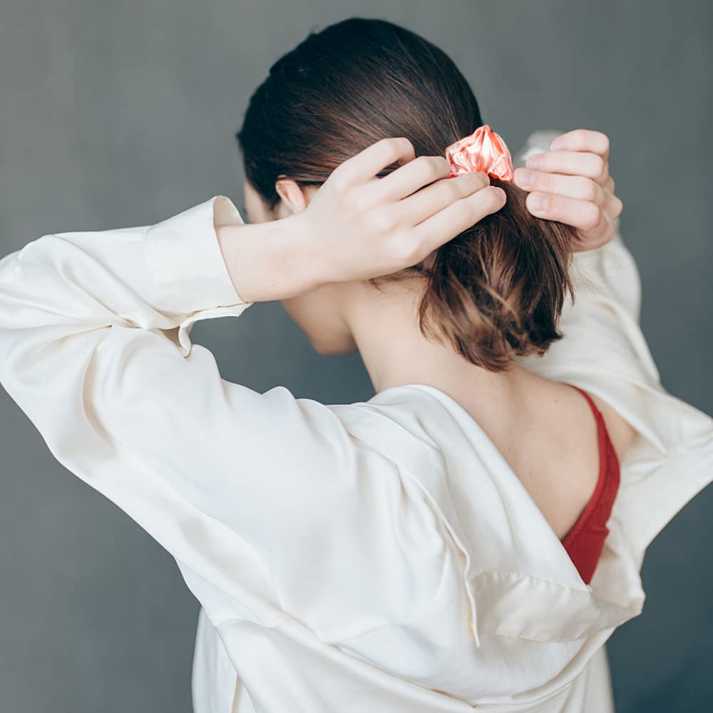 Silmer silk scrunchies travel-pack on-the-go use