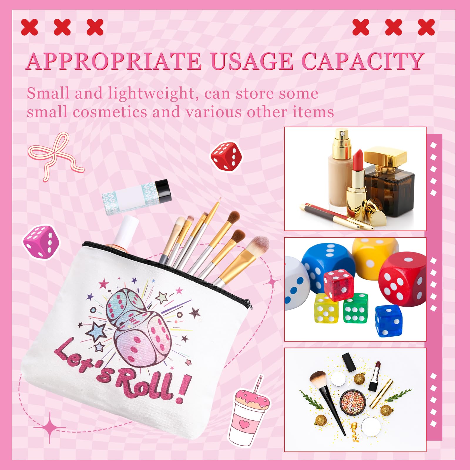 SilTriangle cotton makeup bag set serves as versatile day-to-night organizers.