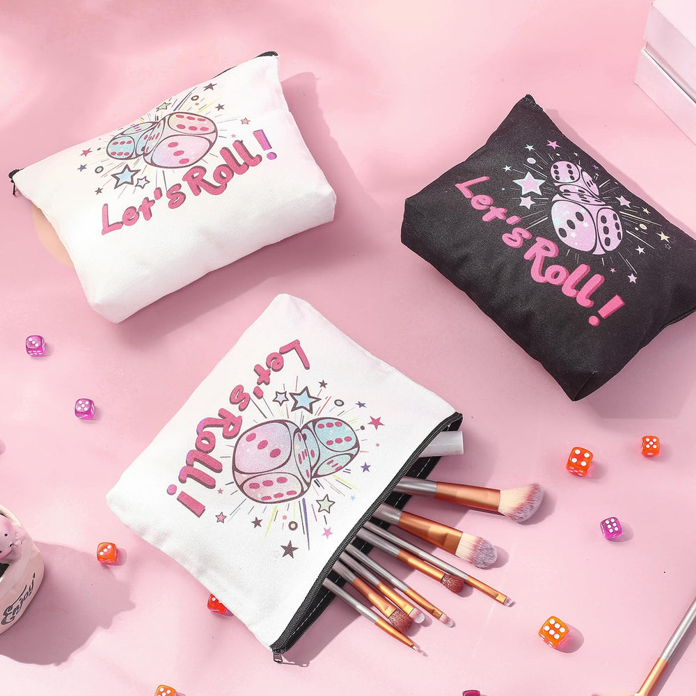 SilTriangle travel-friendly makeup bags 12-pack for on-the-go organization.