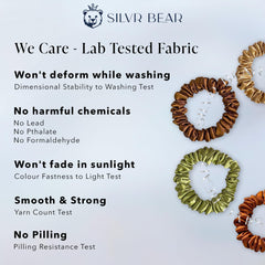 Silvr Bear men-hair-tie bun style – sleek, comfortable grip for long hair