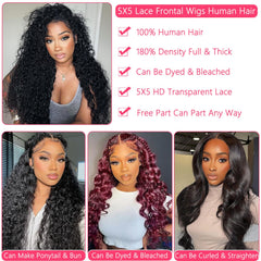 Simeider 5x5 closure wig with elastic band for secure all-day comfort