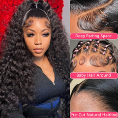 Simeider glueless lace-front cap 5x5 demonstrates easy wear without adhesive