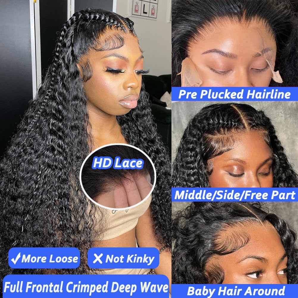 Simeider pre-plucked hairline closeup aids natural front appearance