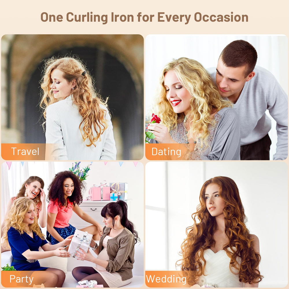 SimerSure curling iron gift packaging ready for gifting