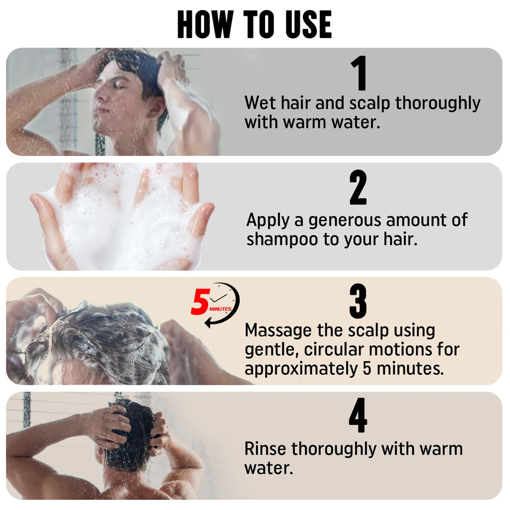 Simnoble 2pc packaging—convenient, easy-to-use daily shampoo duo.