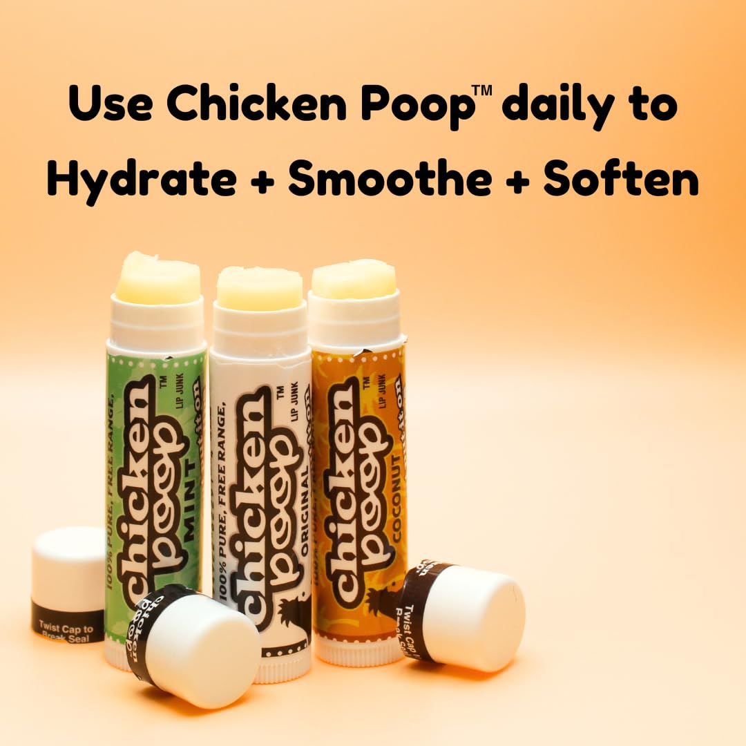 Simone Chickenbone Lip Junk Original vitamin e adds gentle antioxidant edge