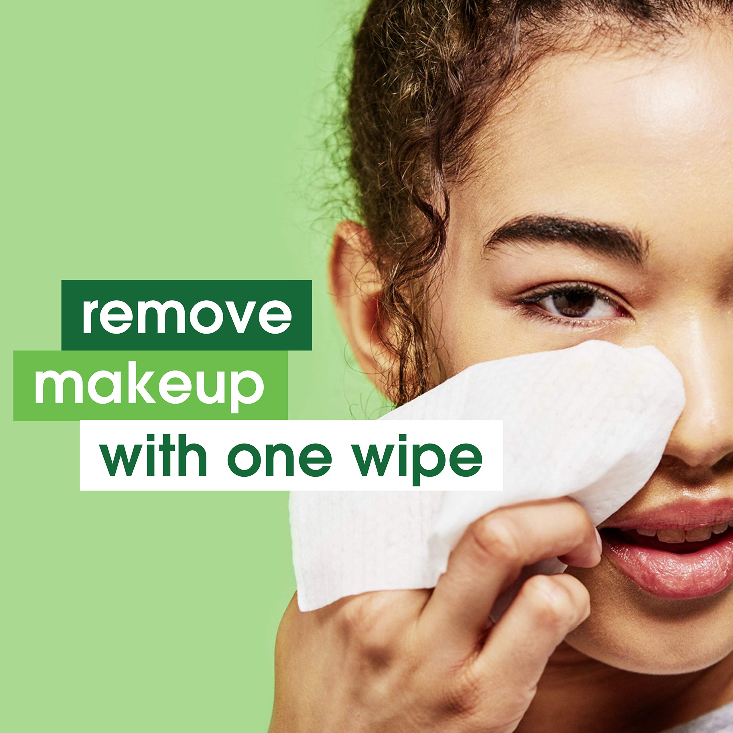 Simple Cleansing Wipes remove waterproof mascara with gentle action close-up